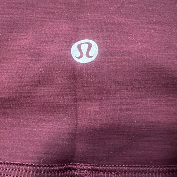 Lululemon Wunder Train High-Rise 25" Women's Leggings Heathered Cassis Sz 10 - Picture 9 of 9